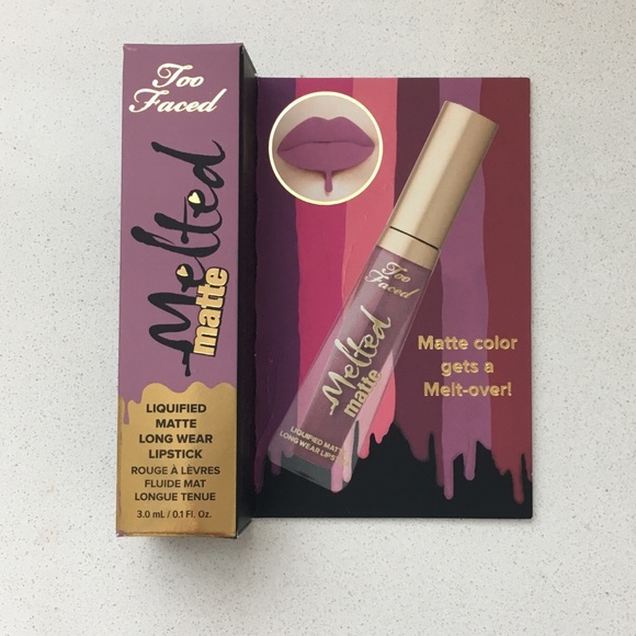 Too Faced Melted Matte Lipstick Nwt